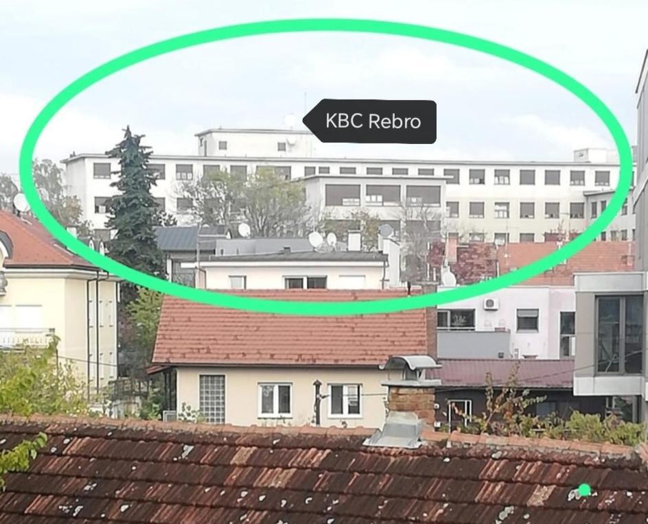 Studio Apartman Jordanovac Rebro, 300 M Od Bolnice Rebro Zagreb Luaran gambar